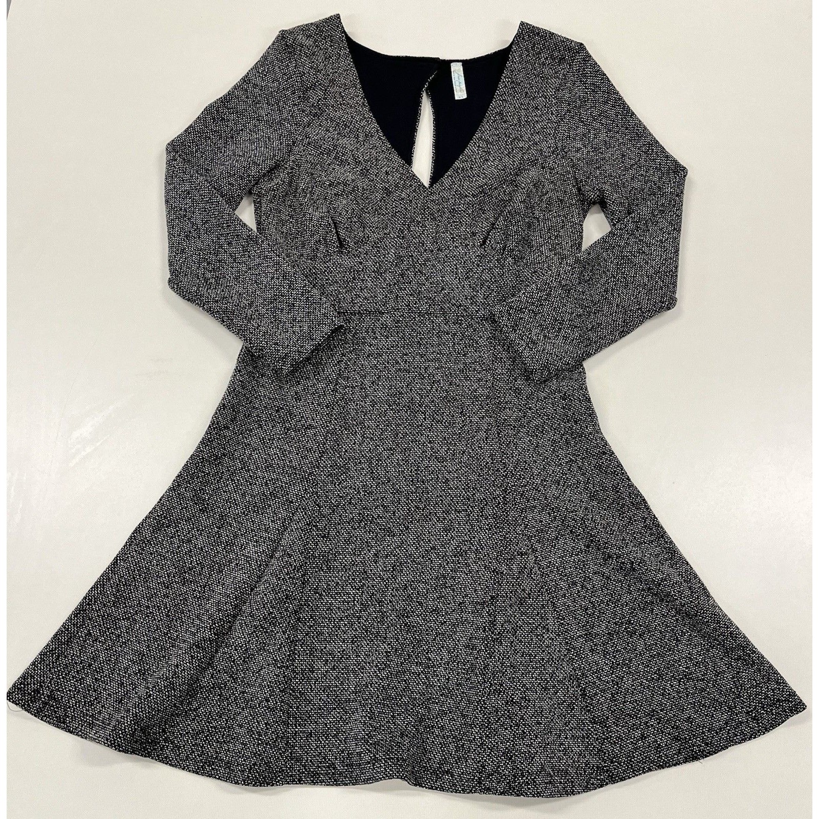 Women's Free People Long Sleeve Short Dress, Keyhole Back, Medium